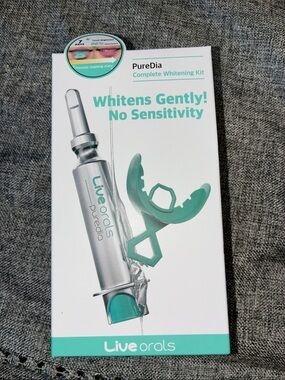 LiveOrals PureDia Complete Whitening Kit – Teal/White